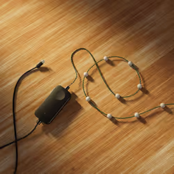 Twinkly Strings USB-C Pearls Guirlande lumineuse intelligente Wi-Fi/Bluetooth - Vue supplémentaire 3