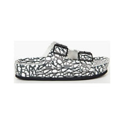 Claquette Armani Exchange BW classic Femme Blanc