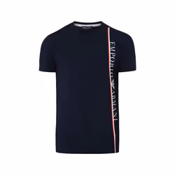T shirt Emporio Armani Original logo Homme Bleu