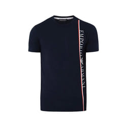 T shirt Emporio Armani Original logo Homme Bleu