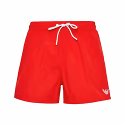 Maillot de bain Emporio Armani eagle Homme Rouge
