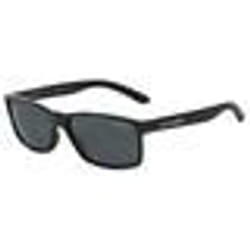 Arnette - Lunettes de soleil - Slickster Mixte - Gloss black w Grey polarized