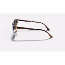 Ray-Ban Clubmaster Flash Lenses Bleu Flash + Havane - Vue supplémentaire 4