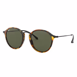 Ray-Ban Ronde, Adulte, Femelle, Rond, Rond, Cerclé, Tortue