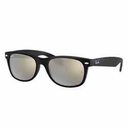 Ray-Ban NEW WAYFARER FLASH, Adulte, Unisexe, Carré, Noir, Verres non polarisés, Nylon