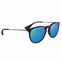 Ray-Ban Erika Color Mix Bleu Miroir + Noir