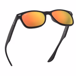 Ray-Ban New Wayfarer Junior Rouge Miroir + Noir