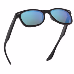 Ray-Ban New Wayfarer Junior Bleu Miroir + Noir
