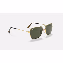 Ray-Ban Caravan Vert Classique G-15 + Or