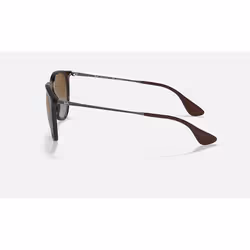Ray-Ban Erika Classic Verres polarisés Verres polarisés Brun Dégradé + Havane - Vue supplémentaire 4