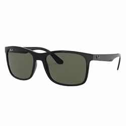 Ray-Ban RB4232, Adulte, Unisexe, Carré, Noir, Verres non polarisés, Nylon