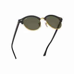 Ray-Ban Clubround Classic Vert Classique G-15 + Noir