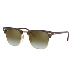 Ray-Ban Clubmaster Flash Lenses Gradient Vert Flash dégradé + Havane