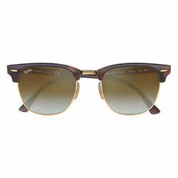 Ray-Ban Clubmaster Flash Lenses Gradient Vert Flash dégradé + Havane