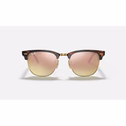 Ray-Ban Clubmaster Flash Lenses Gradient Cuivre Flash dégradé + Havane