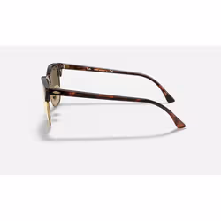 Ray-Ban Clubmaster Flash Lenses Gradient Cuivre Flash dégradé + Havane - Vue supplémentaire 4