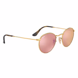Ray-Ban Round Flat Lenses Cuivre Flash - Vue supplémentaire 4