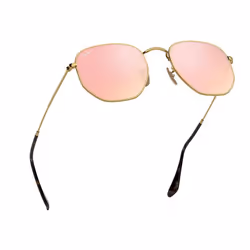 Ray-Ban Hexagonal Flat Lenses Cuivre Flash + Or