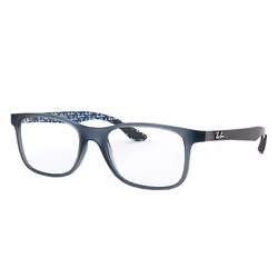 Ray-Ban RB8903, Adulte, Unisexe, Carré, Bleu, Noir, Verres non polarisés, Fibre de carbone
