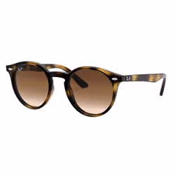 Ray-Ban RJ9064S Brun Dégradé + Havane, Enfant, Rond, Rond, Cerclé, Tortue, Noir, Marron