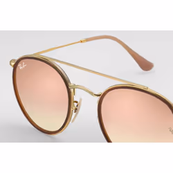 Ray-Ban ROUND DOUBLE BRIDGE lunettes de soleil Rond