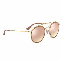 Ray-Ban ROUND DOUBLE BRIDGE lunettes de soleil Rond