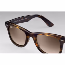 Ray-Ban Wayfarer Ease Marron clair Dégradé + Havane
