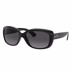 Ray-Ban JACKIE OHH, Adulte, Unisexe, Butterfly, Noir, Verres polarisés, Nylon