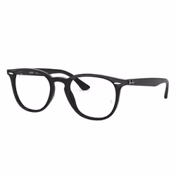 Ray-Ban RB7159, Adulte, Unisexe, Carré, Noir, Verres non polarisés, Propionate