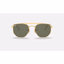 Ray-Ban Marshal Vert Teinte unie + Or