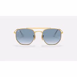 Ray-Ban Marshal Bleu clair Dégradé + Or