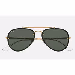 Ray-Ban Blaze Aviator Vert Classique + Or