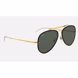 Ray-Ban Blaze Aviator Vert Classique + Or
