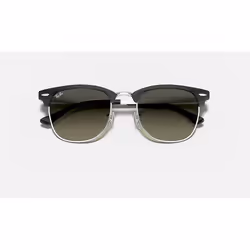 Ray-Ban Clubmaster Metal Gris Dégradé + Noir - Vue supplémentaire 6