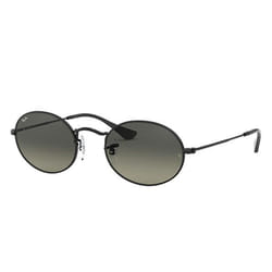 Ray-Ban Oval Flat Lenses Gris Dégradé + Noir