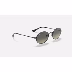 Ray-Ban Oval Flat Lenses Gris Dégradé + Noir
