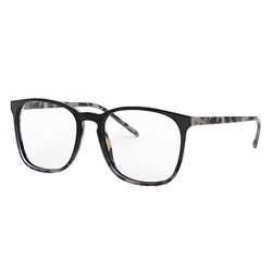 Ray-Ban RB5387, Adulte, Unisexe, Carré, Tortue, Violet, Bleu, Rouge, Verres non polarisés, Acétate