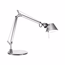 Artemide Tolomeo Micro, Aluminium, Aluminium, IP20, E14, 1 ampoule(s), 46 W