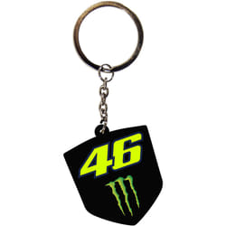 VR46 Monster Dual Porte-clés, noir-jaune pour Hommes