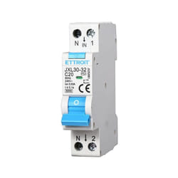 JX252061 Disjoncteur différentiel 1P+N 20A 30mA 220V-6KA - Ettroit