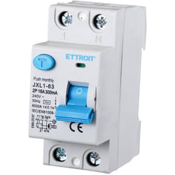 Disjoncteur à courant résiduel pur 2P 16A 300mA 220V 6KA - JX321663 - Ettroit