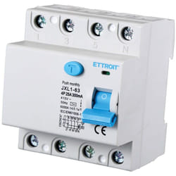 Disjoncteur différentiel pur 4P 25A 300mA 380V 6KA - JX342563 - Ettroit