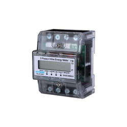 Ettroit - Compteur électrique triphasé 220V 380V 5-80A Occupe 4 modules rail din JXDA-03