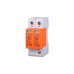 Parafoudre Ettroit Réf. JX5230 220V sur rail DIN type T1+T2, également connu sous le nom de SPD (Surge Protection Devices), e ...