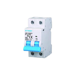 Ettroit - Interrupteur Thermique Magnétique Photovoltaïque 2P dc 500V 40A 6kA Occupe 2 Modules din JX6240