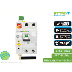 Ettroit - smart wifi wifi din disjoncteur différentiel reset via app