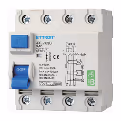 L' interrupteur thermique magnétique différentiel pur ETTROIT JX346369 offre une protection complète et fiable contre les sur ...