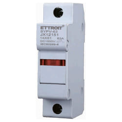 Base porte-fusible cylindrique RT18-63 1P din 14 x 51mm dc 1000V JX12151 - Ettroit