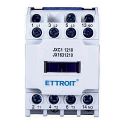 Contacteur AC 24V 50/60Hz Bobine 3P 3 pôles Normalement ouvert Ie 12A Ue 380V