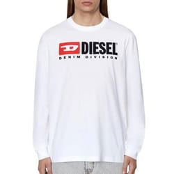 Sweat en coton à gros logo  -  Diesel - Homme
